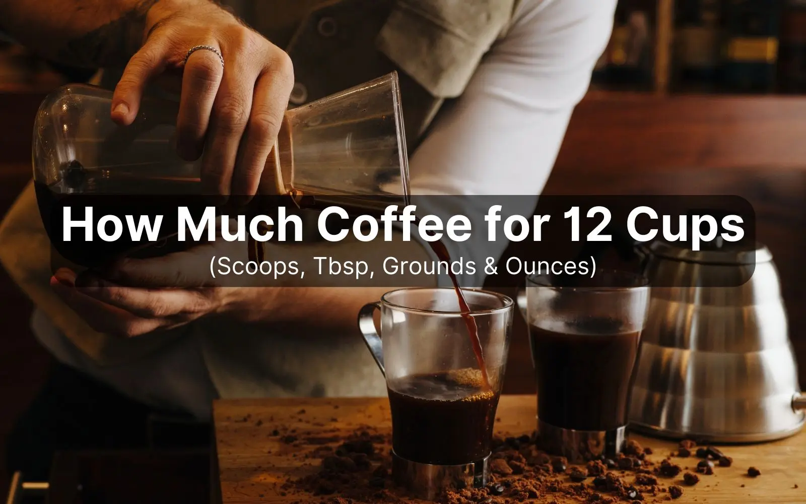 How Many Scoops for 8 Cups of Coffee