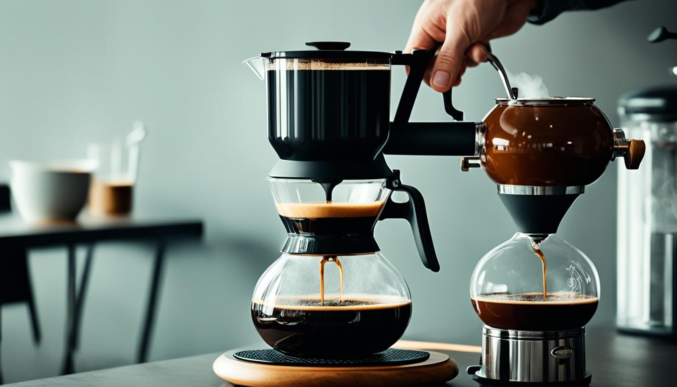 siphon coffee maker