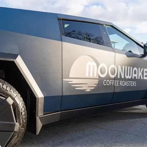 Somebody Put A Espresso Store In The Again Of A Tesla Cybertruck